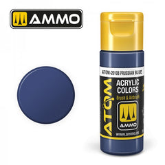 Ammo ATOM-20180 METALLIC Prussian Blue (20ml)