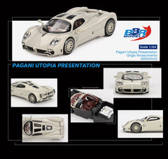 1/64 BBR Pagani Utopia Presentation Grigio Rinascimento 2023