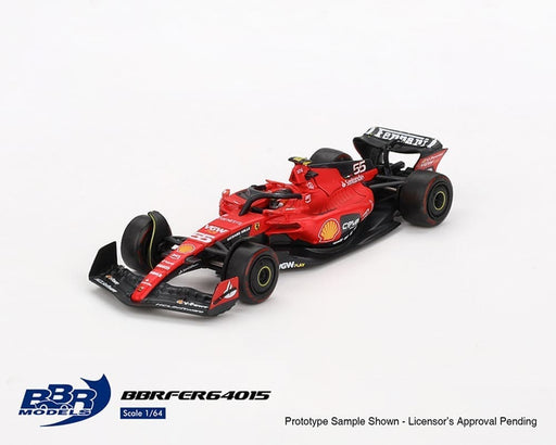 1/64 BBR Ferrari SF-23 Scuderia Ferrari F1 Bahrain GP 2023 #55 Carlos Sainz