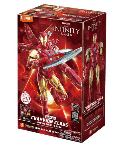 Blokees 73923 Marvel Infinity Saga Iron Man MK85 Champion Class Model Kit