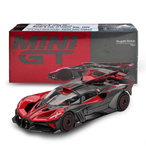 1/64 Mini GT Bugatti Bolide Red #1105