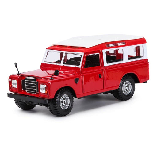Bburago 1/24 Land Rover Series II Red