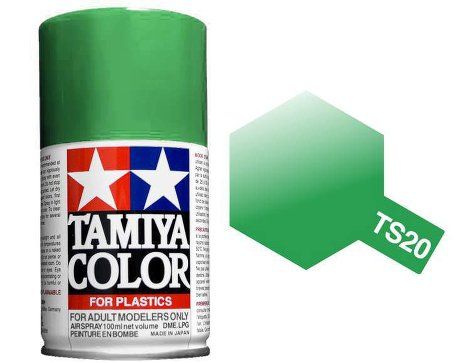 Tamiya Spray Paint TS-20 Metallic Green (100ml)