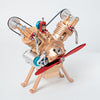 DM114 V2 Engine Mechanical Model Kit DIY All Metal Assembly 217 Pieces