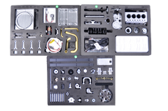 TECHING DM115 4-Cylinder Diesel Engine Mechanical Model Kit DIY All Metal Assembly 300+ Pieces
