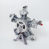 DM116 5-Cylinder Radial Engine Mechanical Model Kit DIY All Metal Assembly 230+ Pieces