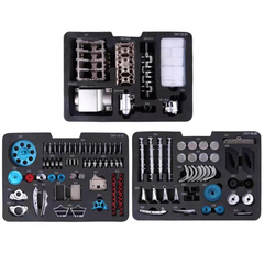 DM118 V8 Engine Mechanical Model Kit DIY All Metal Assembly 500+ Pieces