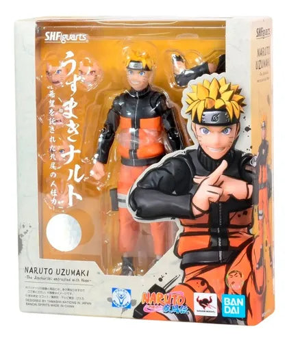 Tamashii Nations S.H. Figuarts Naruto Uzumaki (The Jinchuriki Entrusted with Hope) Action Figure