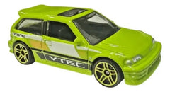 1/64 HOT WHEELS 90'S HONDA CIVIC EF - GREEN (MP)