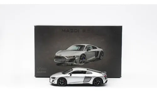 1/64 Masdi Audi R8 V10 Coupe 2022 Silver (MP)