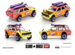 1/64 Kaido House by Mini GT Datsun KAIDO 510 Wagon 4x4 Kaido ISLANDS V1 KHMG210-CH