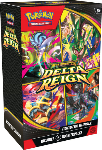 Pokémon TCG Mega Evolution 06 Delta Reign Booster Bundle (6 Packs)