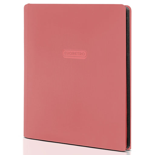 EVORETRO Premium Zip Binder 360 Cards Pink