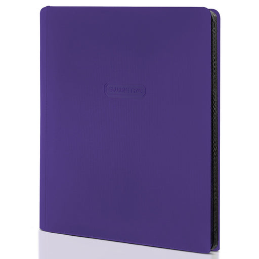 EVORETRO Premium Zip Binder 360 Cards Purple
