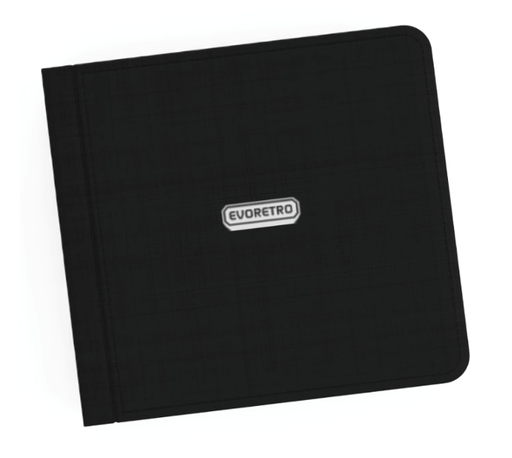 EVORETRO 4x3 Binder 528 cards with  Zipper fits Black