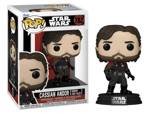 Funko Pop! Movies:  Star Wars Andor S3 - Cassian Andor (Sienar Test Pilot )