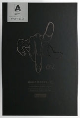 Kotobukiya Takahiro Kagami Artist Support Item Right Hand Model Gray Version Modek kit