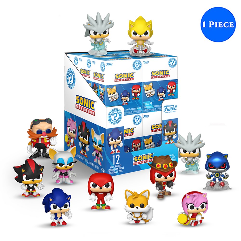 Funko Mystery Mini! Games: Sonic The Hedgehog PDQ - Otaku Middle East Toys