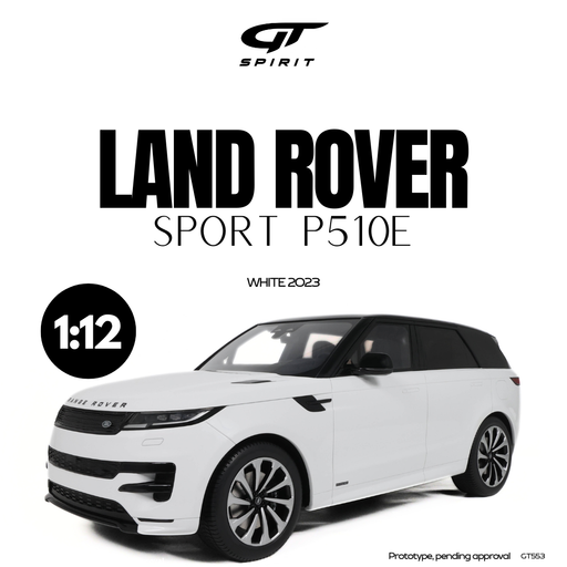 1/12 GT Spirit Land Rover Sport P510E White 2023 GT553