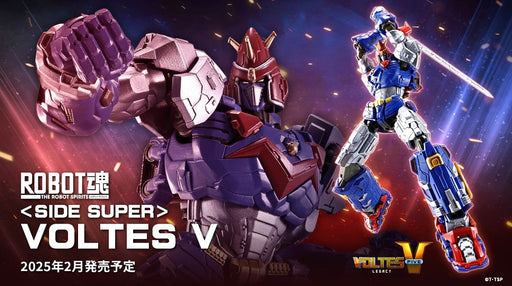 Tamashii Nations The Robot Spirits <SIDE SUPER> Voltes V Legacy Action Figure