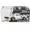 1/64 PopRace PR64-350 Datsun Pandem Pickup Truck Rocket Bunny Racing 620 White (MP)