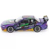 1/64 PopRace PR64-432 Pandem Nissan S13 EVA RT Test Type-01 Purple Metallic (MP)