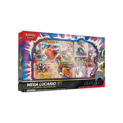 Pokemon TCG Mega Evolution Mega Lucario Ex Figure Box