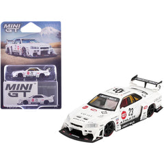 1/64 Mini GT Nissan LB-ER34 Super Silhouette RHD #23 Athlete Collet Blister (MP)