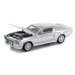 1/64 PopRace PR64-312 Shelby Mustang GT500 Silver Chrome (MP)