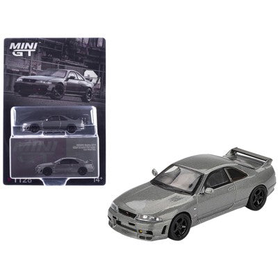 1/64 Mini GT Nissan Skyline GT-R NISMO BNR32 CRS Dark Metal Gray Metallic #1024 BLISTER