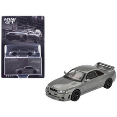 1/64 Mini GT Nissan Skyline GT-R NISMO BNR32 CRS Dark Metal Gray Metallic #1024 BLISTER