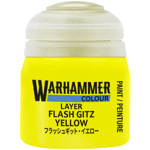Warhammer Colour Layer Flash Gitz Yellow 12ml