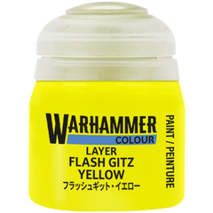 Warhammer Colour Layer Flash Gitz Yellow 12ml