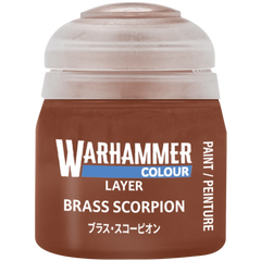 Warhammer Colour Layer Brass Scorpion 12ml