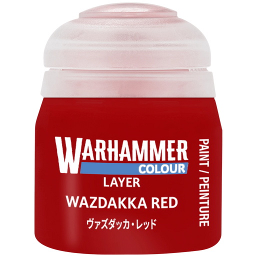 Warhammer Colour Layer Wazdakka Red 12ml