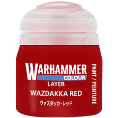Warhammer Colour Layer Wazdakka Red 12ml