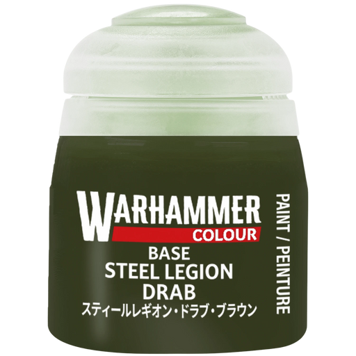 Warhammer Colour Base Steel Legion Drab 12ml