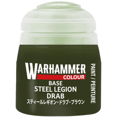 Warhammer Colour Base Steel Legion Drab 12ml
