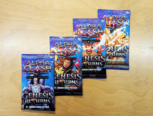 Alpha Clash TCG AC04 Genesis Returns Booster Pack
