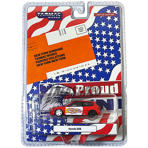 1/64 Tarmac Works Honda Civic EG6 New York Sunshine Special Edition