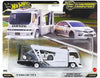 1/64 Hot Wheels Premium Team Transport JHX94 Honda Civic Type R and Kousoku Hauler (MP)