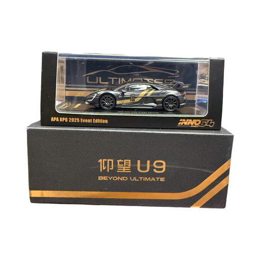 1/64 Inno64 BYD Yangwang U9 China APA XPO 2025 Event Special Edition in Premium Box Packaging IN64-YW-APA25