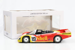 1/18 Norev Porsche 962 C #19 24H Le Mans 1988 Shell Michael Andretti