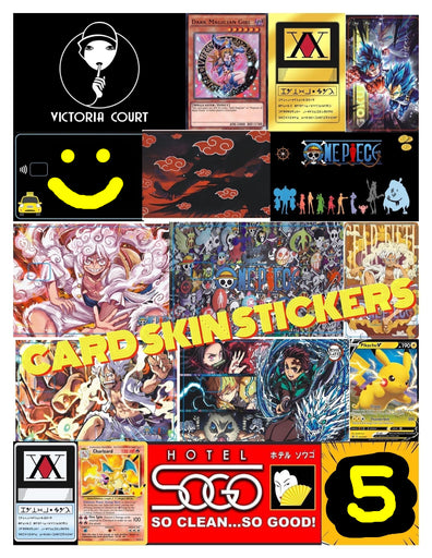 Anime Card Skin Sticker (MP)