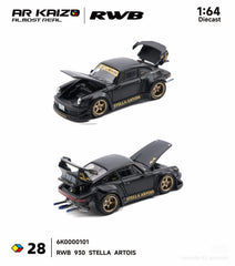 1/64 Almost Real Kaizo Porsche RWB 930 Stella Artrois Black (MP)