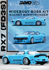 1/64 Inno64 Pandem Rocket Bunny Mazda RX7 FD3S Tiffany Blue