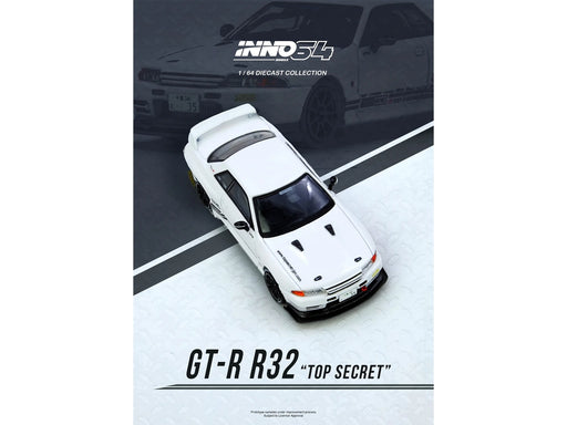 1/64 Inno64 Nissan Skyline Top Secret VR32 GT-R RHD White