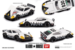 1/64 Kaido House by Mini GT Nissan Fairlady Z Kaido GT Police KHMG208-CH