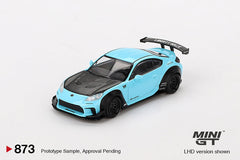 1/64 Mini GT Toyota GR86 LB Nation # 873 Baby Blue