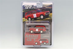 1/64 Mini GT Range Rover 1971 International Hillrally Winner (Red) Blister Pack MGT00893-BL